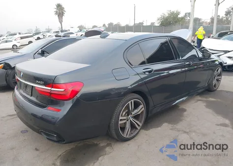 2018 BMW 740I из США, поврежденный, VIN WBA7E2C52JG741730